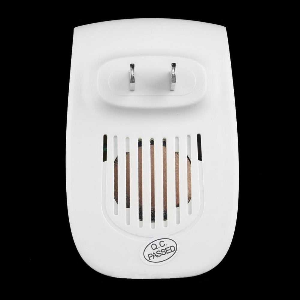 Répulsif électronique ultrasonique rechargeable, anti-moustiques, insectes nuisibles, rejet de souris, pratique, prise EUUS pour la maison