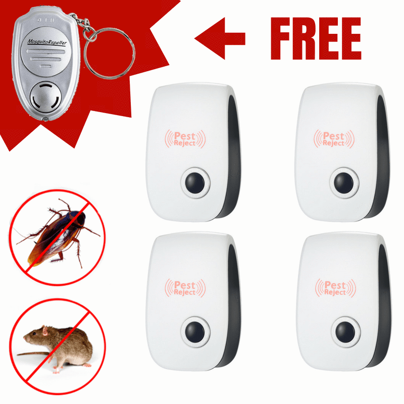 Répulsif électronique ultrasonique rechargeable, anti-moustiques, insectes nuisibles, rejet de souris, pratique, prise EUUS pour la maison