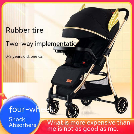 Poussette bébé légère et inclinable