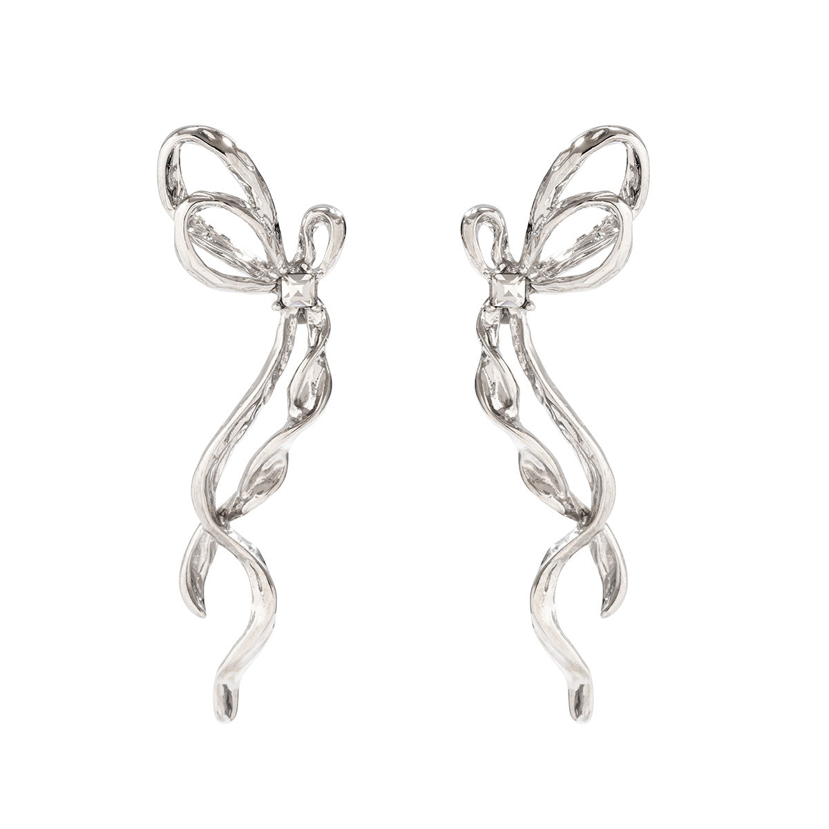Boucles d'oreilles nœud papillon pour femmes