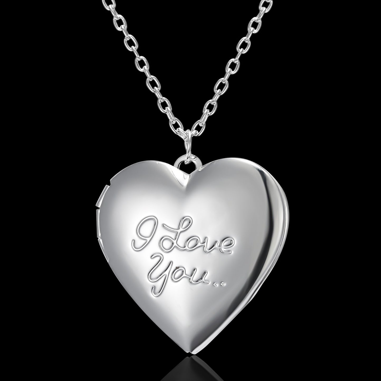 Collier d'amour au Design sculpté, pendentif personnalisé avec cadre Photo en forme de cœur pour femmes, bijoux de famille pour la saint-valentin